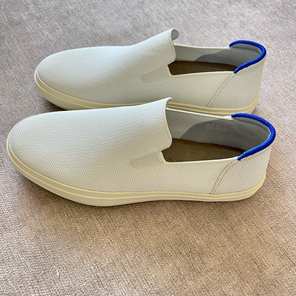 Rothy’s white slip on sneaker NWOT